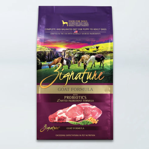 Zignature Original Dry Dog Food - Goat - 25lb Bag