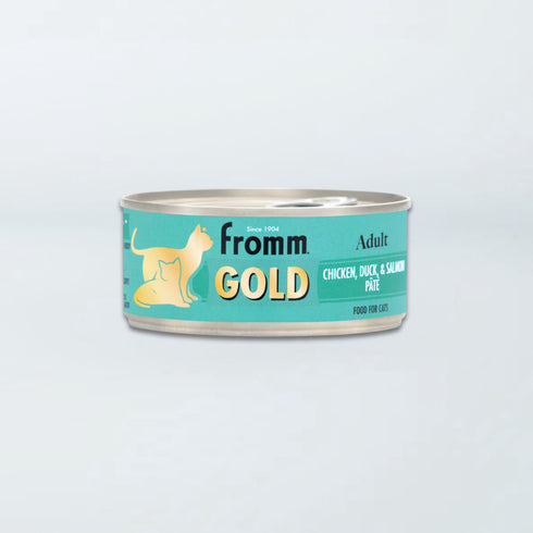 Fromm Gold Adult Wet Cat Food - Chicken, Duck, & Salmon Pâté - 3oz Can
