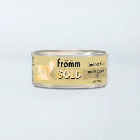 Fromm Gold Indoor Cat Wet Cat Food - Chicken & Salmon Pâté - 3oz Can