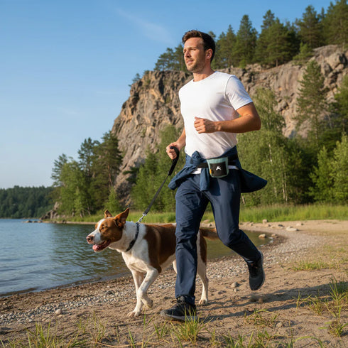Olly Dog Treat Bag - Surf