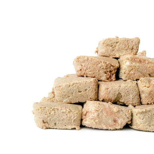 Green Juju Extras Frozen Raw Cat & Dog Food - Duck & Sardine Sliders - 3lb Bag