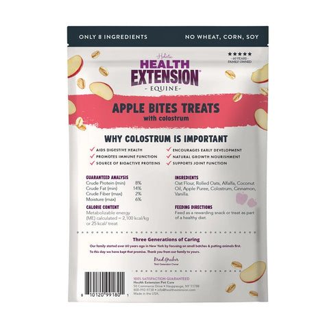 Health Extension Equine Horse Treats - Apple Bites - 2lb Bag