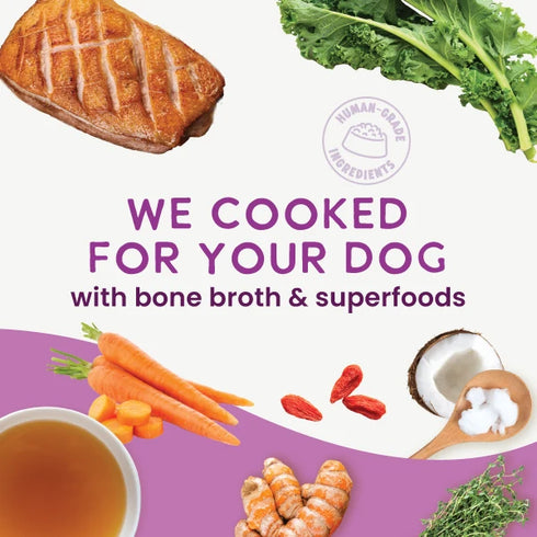 Health Extension Grain Free Gently Cooked Cat & Dog Food - Duck & Kale - 9oz Pouch