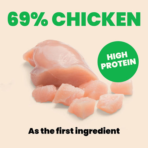 Almo Nature Natural HQS Wet Cat Food - Chicken w/ Pumpkin in Broth - 2.47oz Can