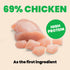 Almo Nature Natural HQS Wet Cat Food - Chicken w/ Pumpkin in Broth - 2.47oz Can
