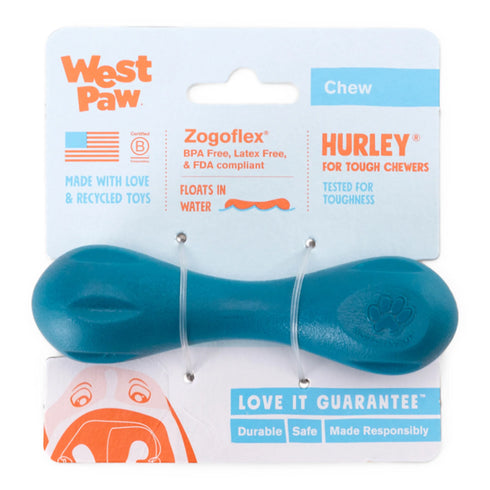 West Paw Hurly Dog Toy - L - River