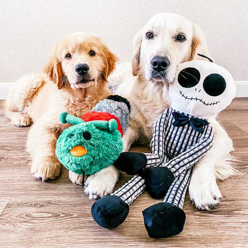 Patchwork Pet Fall Caterpillar Dog Toy - 35"