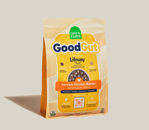 Open Farm Good Gut Dry Dog Food - Harvest Chicken - 3.5lb Bag