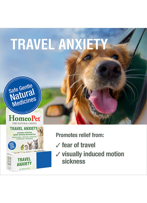 HomeoPet Travel Anxiety Relief Multispecies Supplement - 15ml