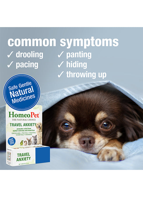 HomeoPet Travel Anxiety Relief Multispecies Supplement - 15ml