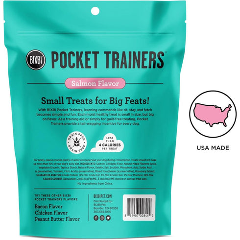 Bixbi Pocket Trainers Salmon Dog Treats 6oz - Poudre Pet & Feed Supply 2