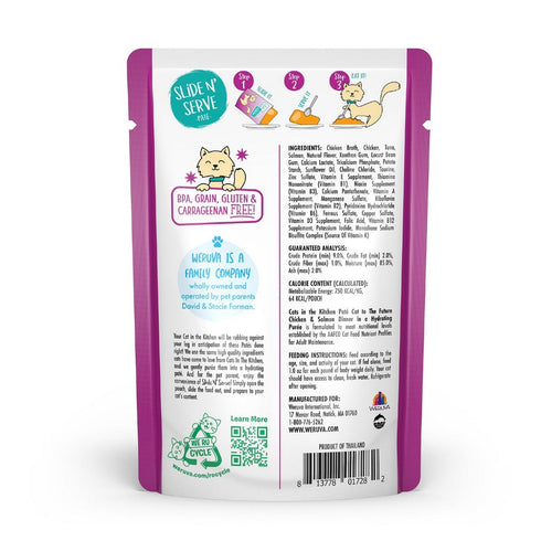 Weruva Cats in the Kitchen Pate Cat to The Future Wet Cat Food 3oz - Poudre Pet & Feed Supply 3