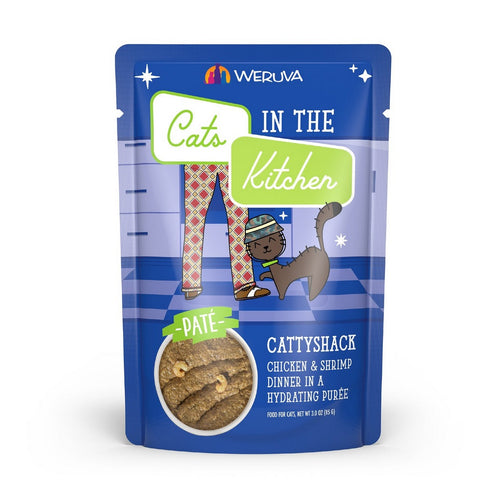 Weruva Cats in the Kitchen Pate Cattyshack Wet Cat Food 3oz - Poudre Pet & Feed Supply