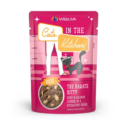 Weruva Cats in the Kitchen Pate The Karate Kitty Wet Cat Food 3oz - Poudre Pet & Feed Supply
