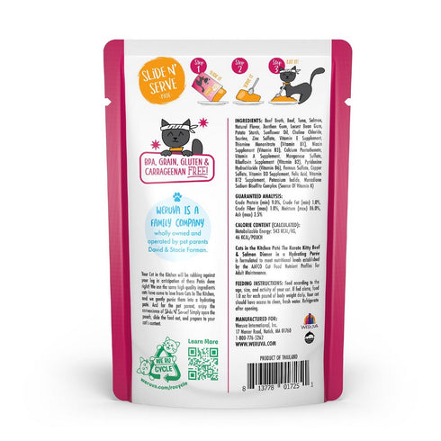 Weruva Cats in the Kitchen Pate The Karate Kitty Wet Cat Food 3oz - Poudre Pet & Feed Supply 3