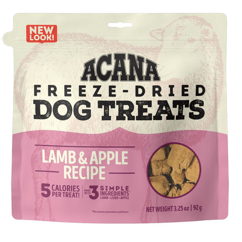Acana Lamb & Apple Freeze-Dried Dog Treats 3.25oz - Poudre Pet & Feed Supply