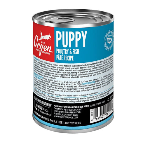 Orijen Grain Free Puppy Poultry & Fish Pate Wet Dog Food 12.5oz - Poudre Pet & Feed Supply 2
