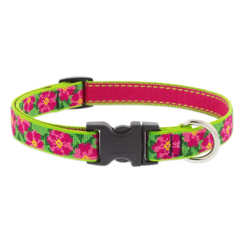 LUPINE Petunias Collar for Dogs, 1'x12-20" - Poudre Pet and Feed Supply