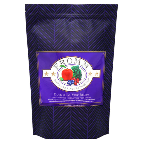 Fromm Duck A La Veg Recipe Dry Dog Food 4lb - Poudre Pet and Feed Supply