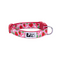 RC PETS Dog Clip Collar, Strawberries, XS, 5/8"/ 7"- 9" - Poudre Pet and Feed Supply