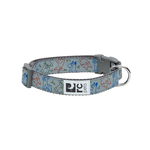RC PETS Dog Clip Collar, Doodle Dogs, XS, 5/8"/ 7"- 9" - Poudre Pet and Feed Supply