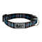 RC Pets Clip Collar Black Twill Plaid 1" Width Medium - Poudre Pet & Feed Supply