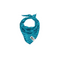 RC PETS Dog Zephyr Cooling Bandana, Waves, S/M, 8" - 17" - Poudre Pet and Feed Supply