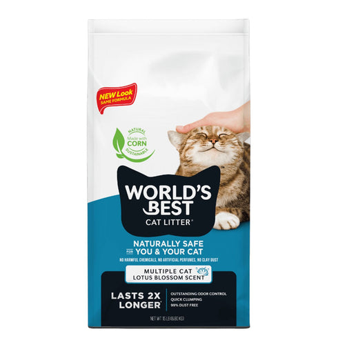 World's Best Cat Lotus Blossom Cat Litter 15lb poudrefeed.com