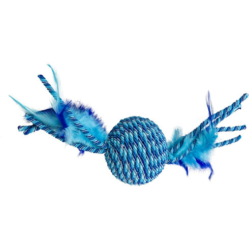 Spot Elasteeez Ball Feather Cat Toy