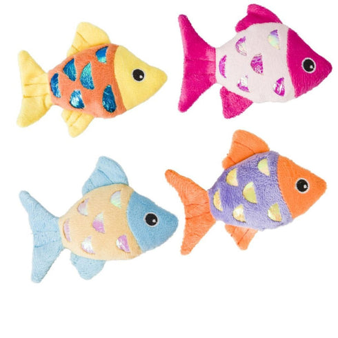 Ethical Cat Shimmer Glimmer Fish with Catnip Cat Toys Poudre Pet & Feed Supply