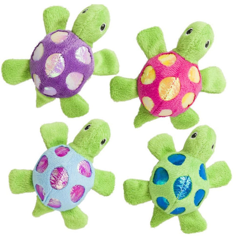 Ethical Cat Shimmer Glimmer Turtle with Catnip Cat Toys Poudre Pet & Feed Supply