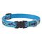 Lupine Adjustable Dog Collar 3/4" Wide x 9-14"Neck Size Dolphin Bay - Poudre Pet and Feed Supply