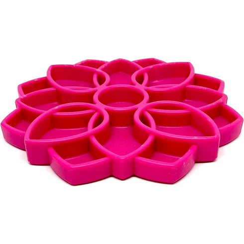 SodaPup Mandala eTray Feeder Pink - Poudre Pet and Feed Supply