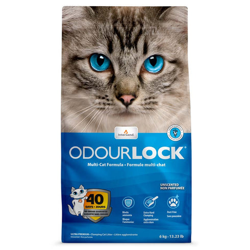 Intersand Odorlock Unscented Clumping Cat Litter 13.2lb - Poudre Pet and Feed Supply