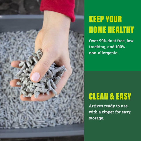 Fresh News Recycled Paper, Original Pellet Cat Litter, 25-lb