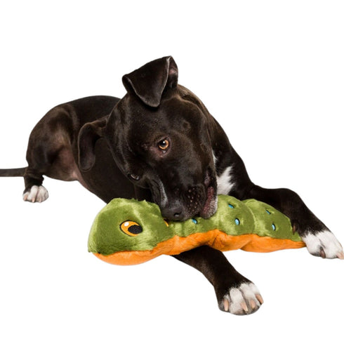 Fluff & Tuff Katie Caterpillar Dog Toy - Poudre Pet & Feed Supply 4
