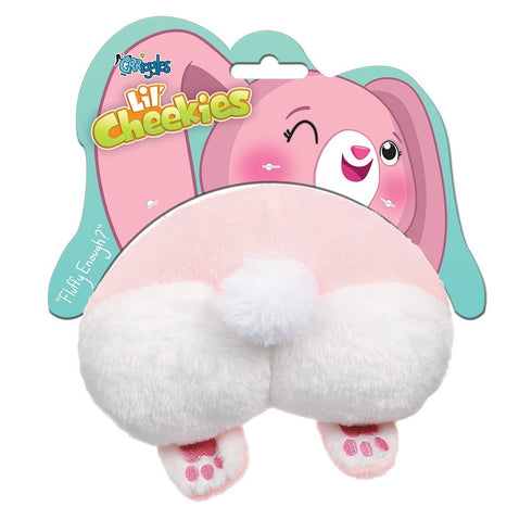 Grriggles Lil' Cheekies Bunny Dog Toy - Poudre Pet & Feed Supply