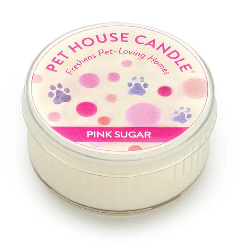 Pet House Pink Sugar Mini Candle poudrefeed.com