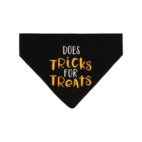Pearhead Tricks for Treats Pet Bandana Black S/M - Poudre Pet & Feed Supply