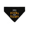 Pearhead Tricks for Treats Pet Bandana Black S/M - Poudre Pet & Feed Supply