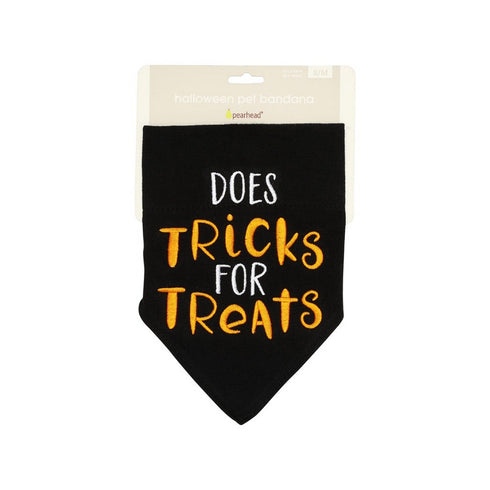 Pearhead Tricks for Treats Pet Bandana Black S/M - Poudre Pet & Feed Supply 5
