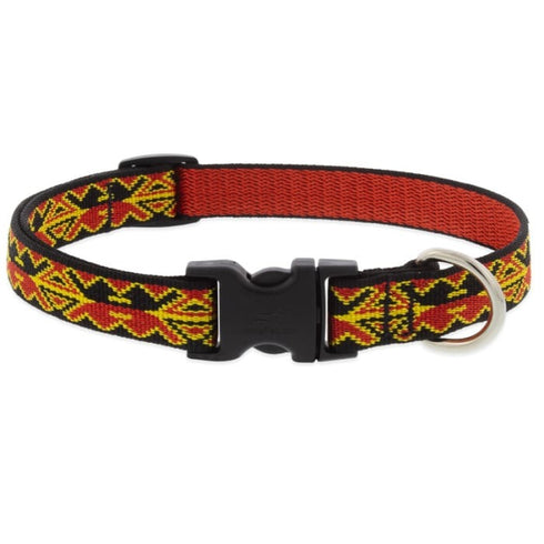 Lupine MicroBatch Dog Collar 3/4" x 15"-25" Monarch Red - Poudre Pet & Feed Supply