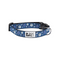 RC PETS Dog Clip Collar, Fresh Tracks Blue, S, 3/4"/ 9" - 13" - Poudre Pet and Feed Supply