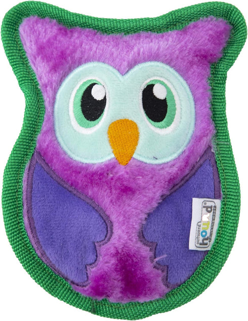 Outward Hound Invincibles Mini Owl Plush Dog Toy, XS