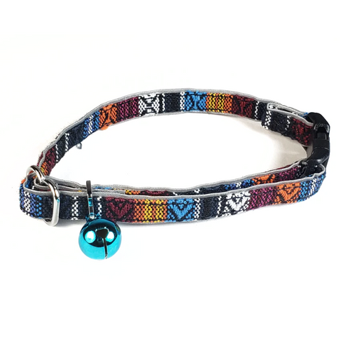 Goli Design Polyester Tapestri Winter Reflective Cat Collar 7.25" - Poudre Pet and Feed Supply