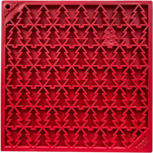 SodaPup Tree Design "Peace" Emat Enrichment Lick Mat For Dogs - Poudre Pet and Feed Supply