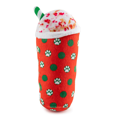 Haute Diggity Dog Starbarks Puppermint Mocha Holiday Dots Cup Dog Toy - Poudre Pet & Feed Supply 2