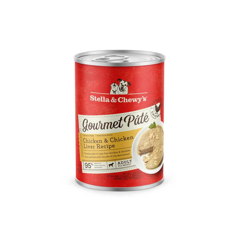 Stella and Chewys Gourmet Pate with Chicken & Chicken Liver for Dogs 12.5oz - Poudre Pet and Feed Supply