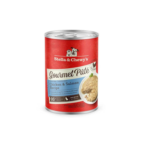 Stella and Chewys Gourmet Pate with Chicken & Salmon for Puppies 12.5oz - Poudre Pet and Feed Supply