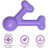Yomp Funny Bone Silicone Dog Toy poudrefeed.com 3